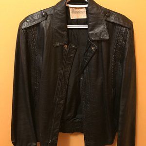 vintage London Fog leather jacket